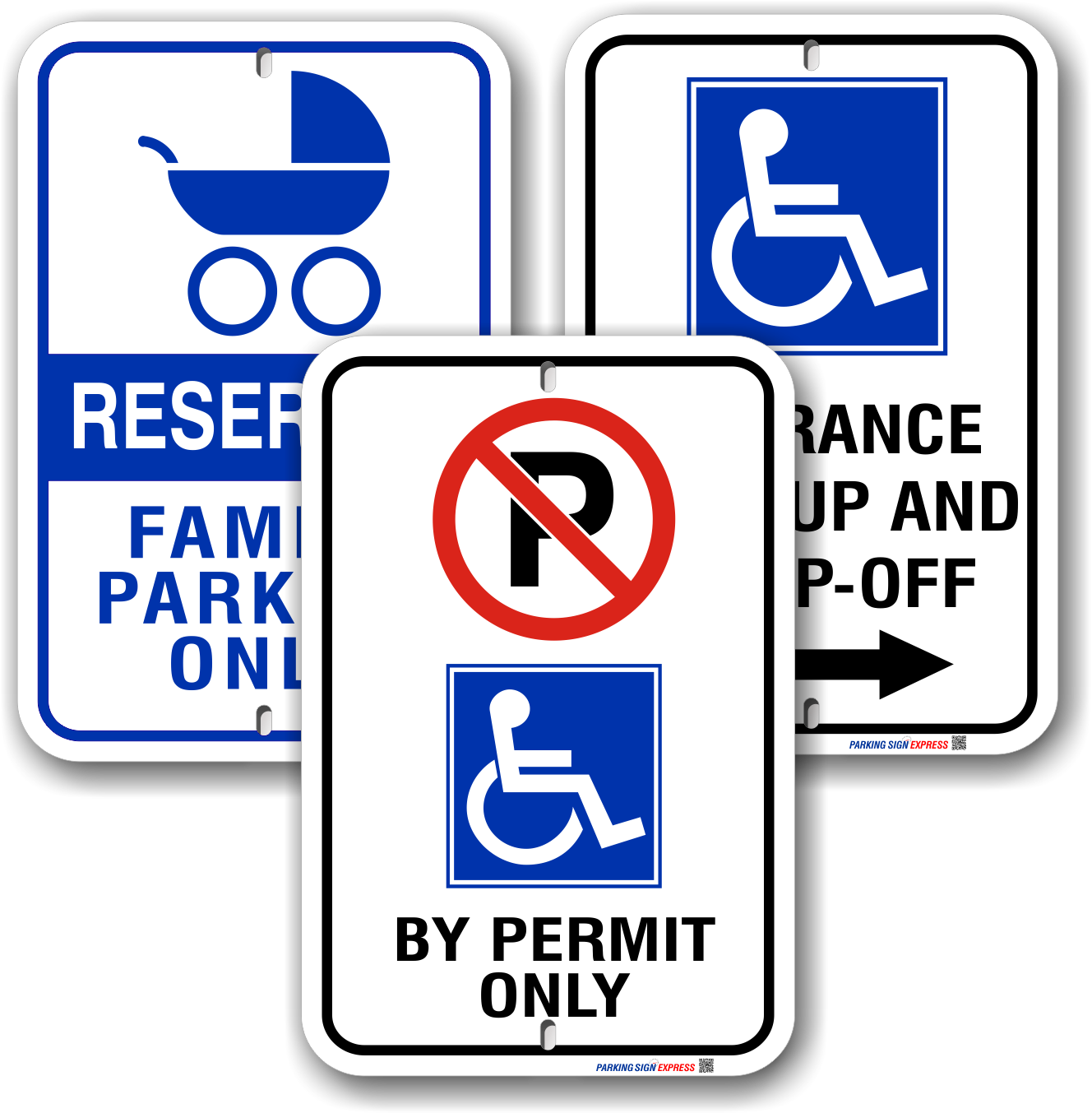 ontario handicap parking by permit signs