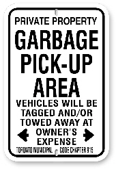 1npga1 garbage pick-up area - toronto municipal code chapter 915