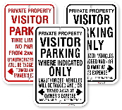 Visitor Parking Only Signs, City of Toronto Muncipal Code Chapter 915