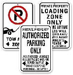 No Parking & Authorized Parking Signs, City of Toronto Muncipal Code Chapter 915